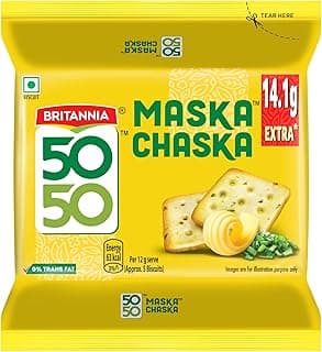 Britannia 50-50, Maska Chaska, 105 gram