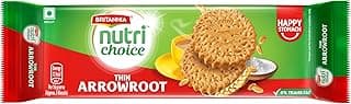 Britannia NutriChoice Thin Arrowroot Biscuits, 300 grams