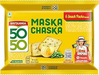 Britannia 50-50 Maska Chaska Biscuits, 300 g