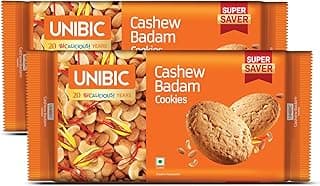 Unibic Cashew Badam Cookies|Weight may vary 900g/975g